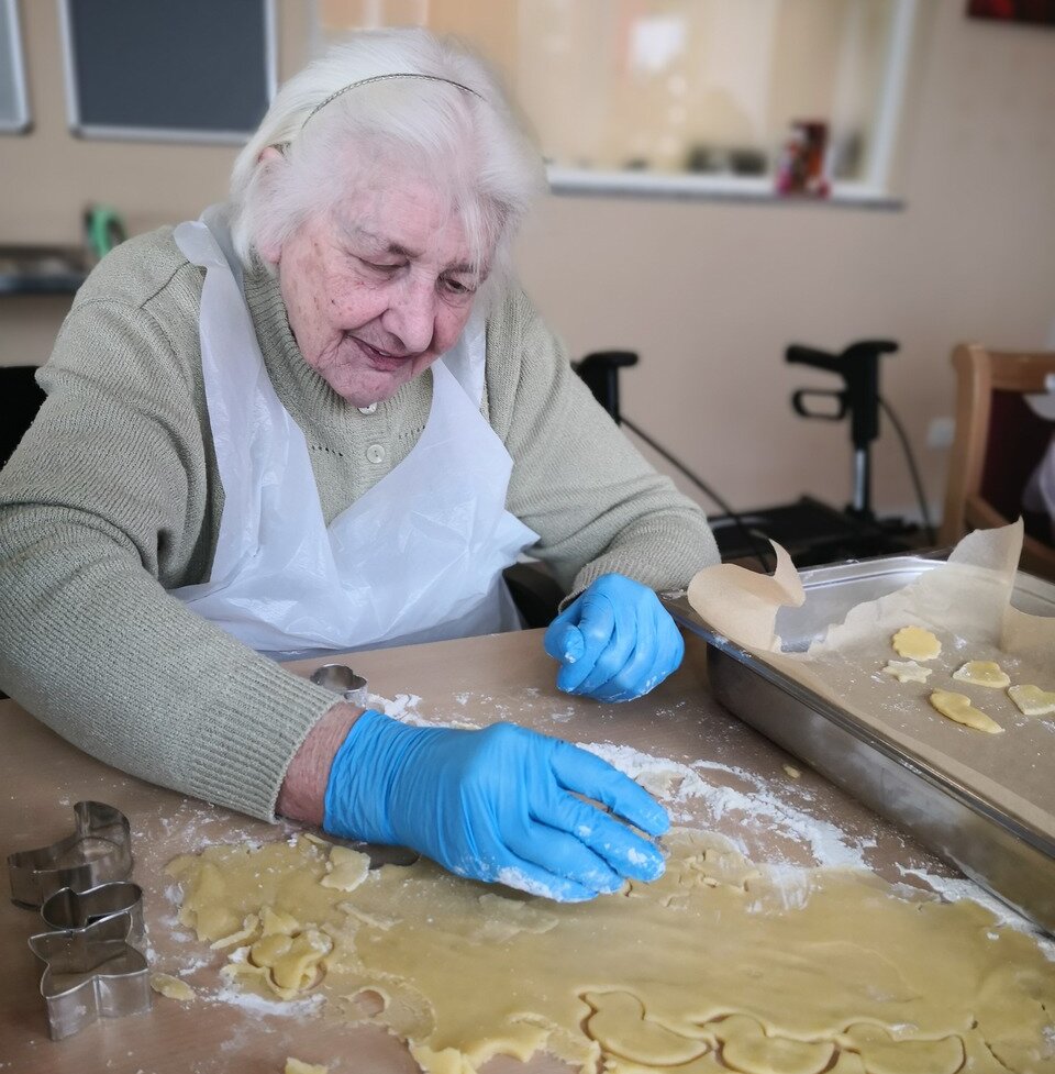 Plätzchen backen