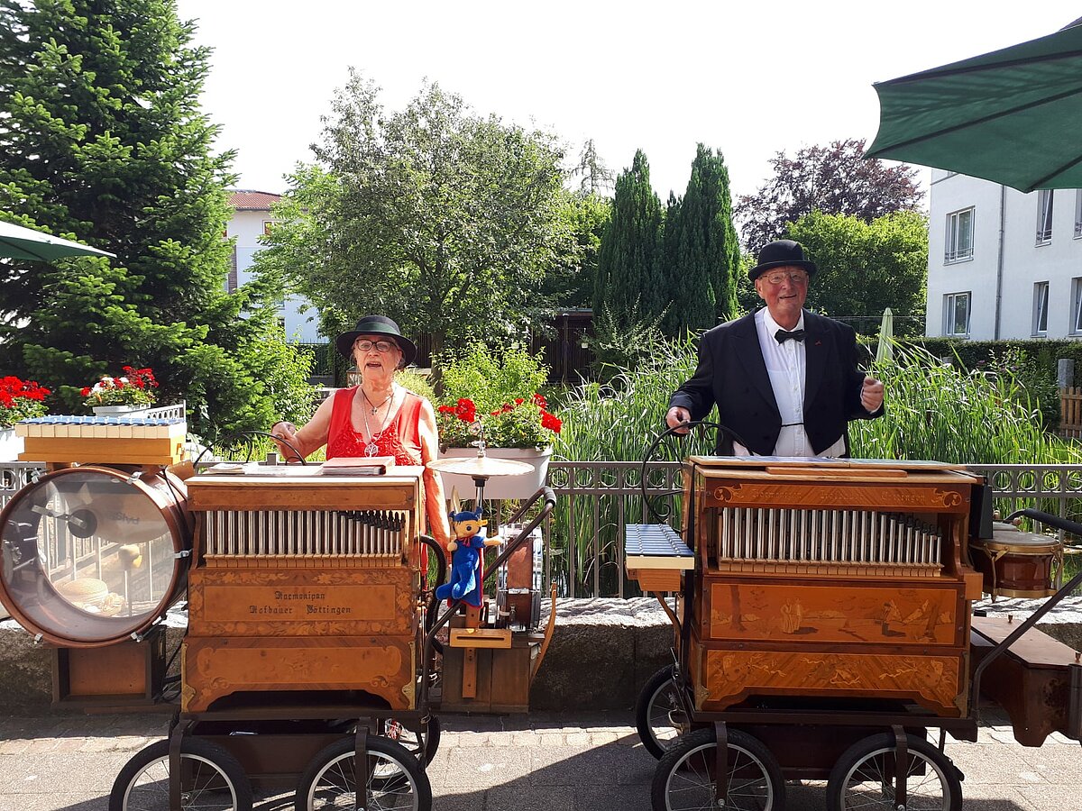 Drehorgel-Konzert in der Senioren-Residenz Waldersee in Lübeck