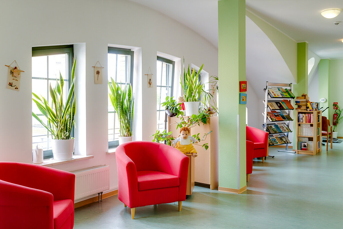 Pflegeheim Alloheim Gohlis in Leipzig: Leseecke