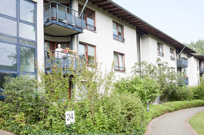 Parkresidenz Lünen mit Betreutem Wohnen - Gebäude von außen