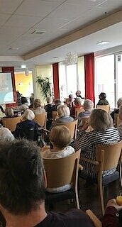 Neujahrsempfang, BewohnerInnen schwelgen in Erinnerung