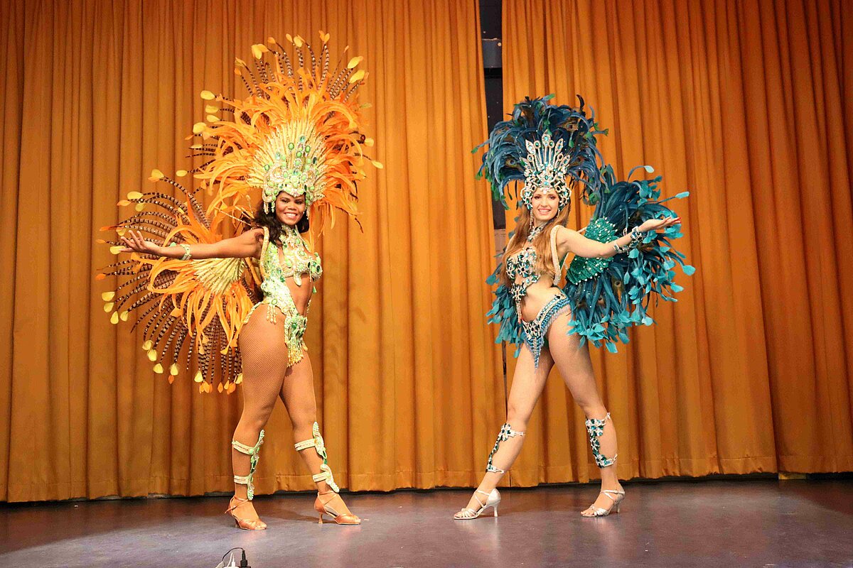 Die Samba Queens bei der Jubiläumsfeier des Kurt-Exner-Hauses
