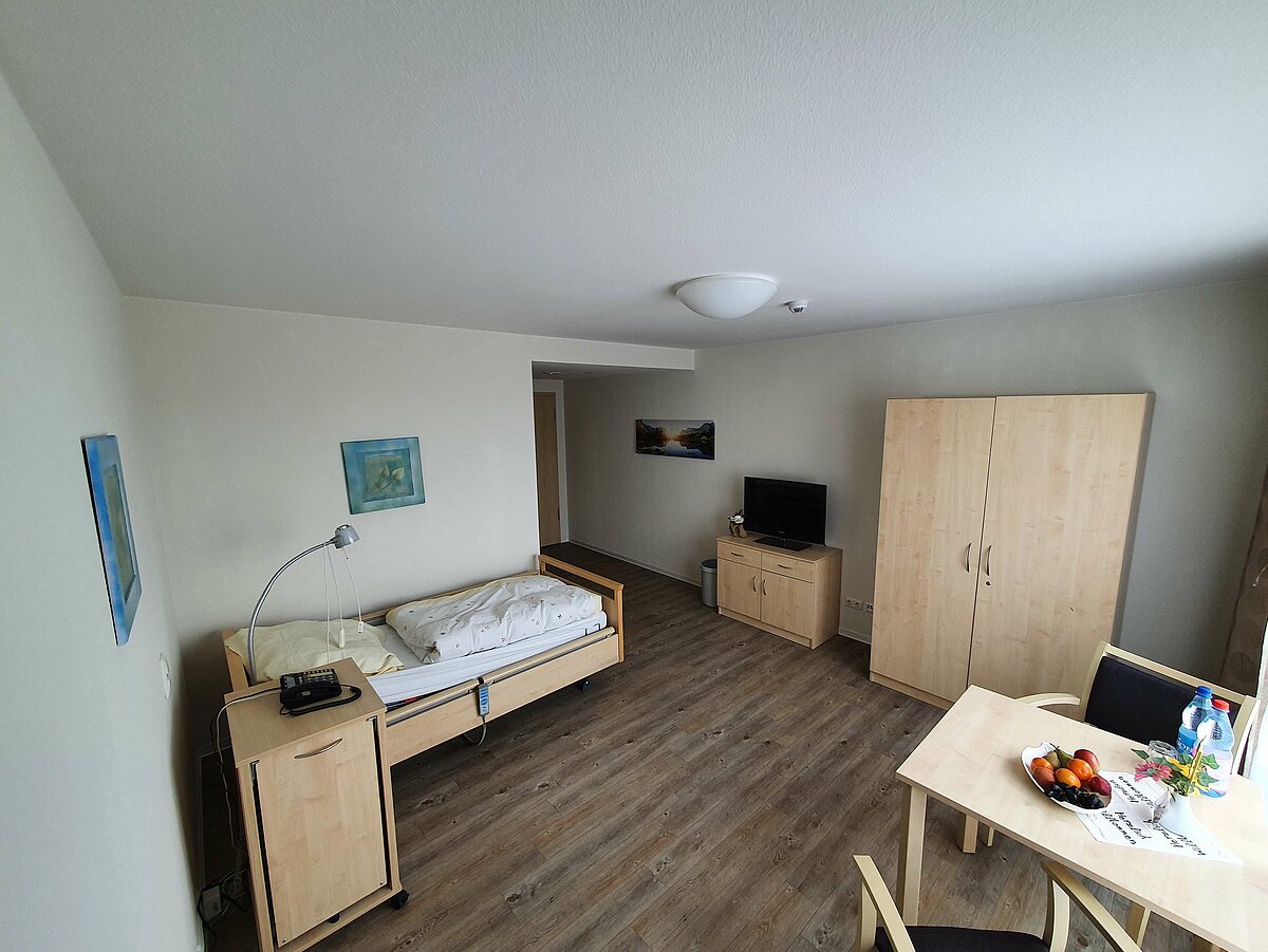 Bewohnerzimmer im Altenheim Bad Vilbel