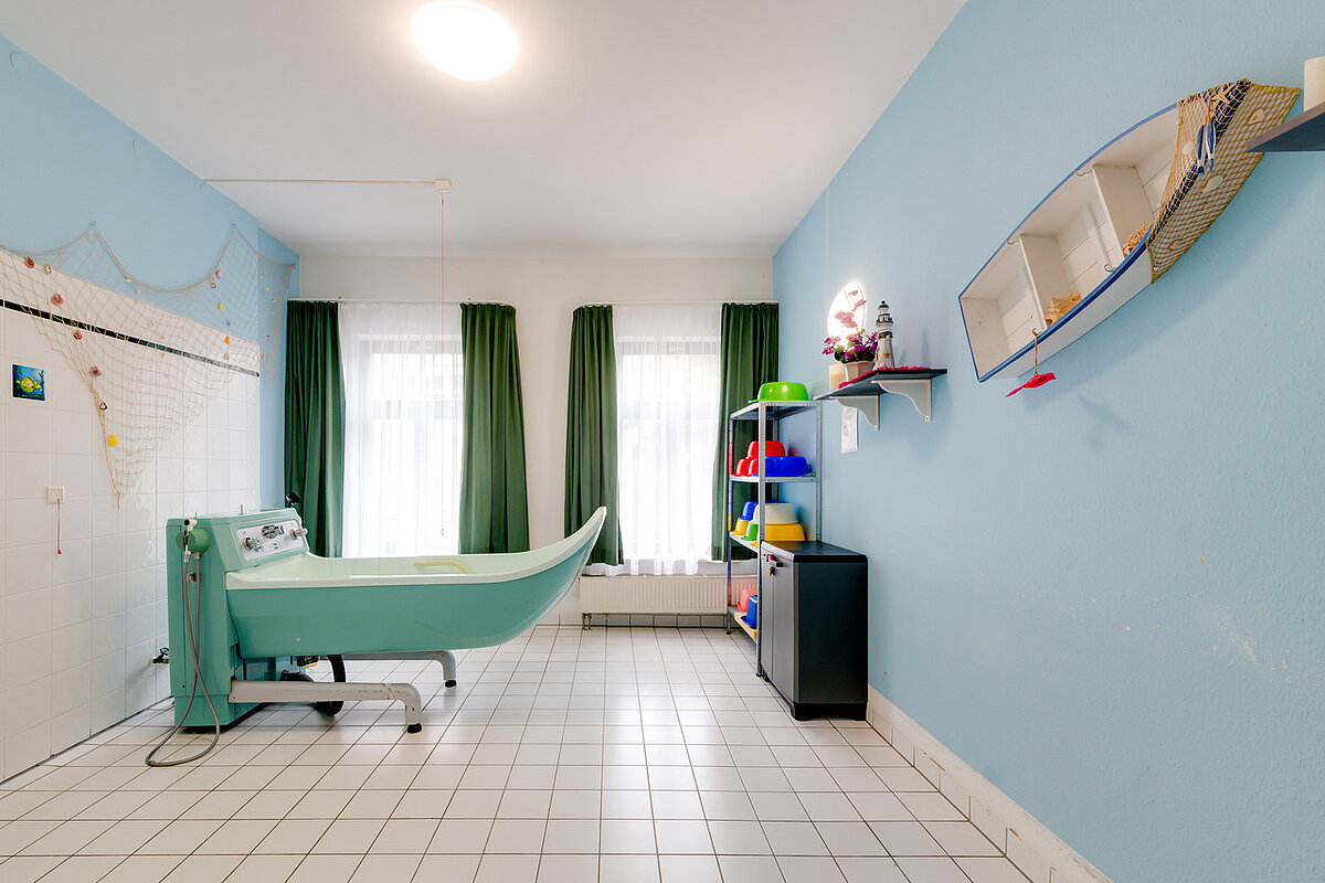 Pflegeheim Alloheim Gohlis in Leipzig: Badezimmer