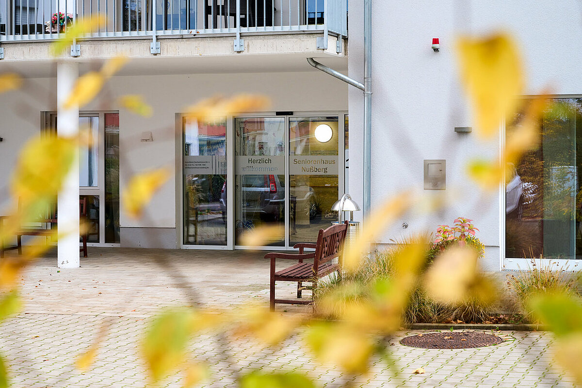 Eingangsbereich Iserlohn Seniorenhaus Nussberg