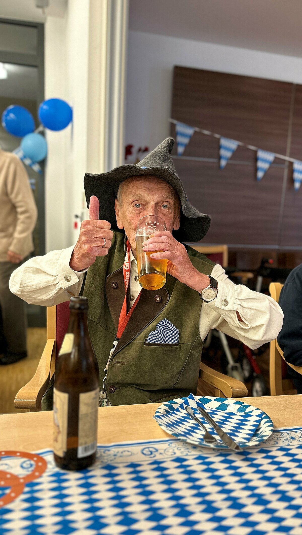 Bewohner beim Oktoberfest