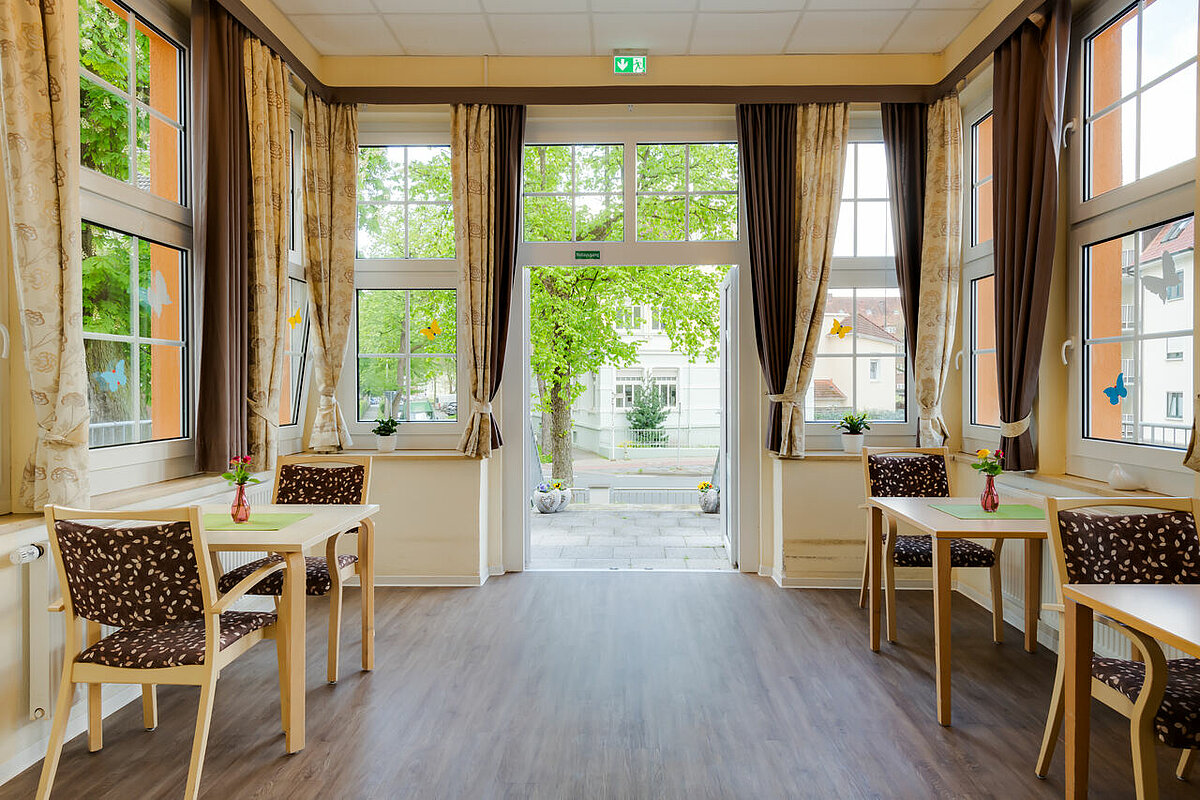 Gemeinschaftsraum im Alloheim Minden in der Stiftstraße