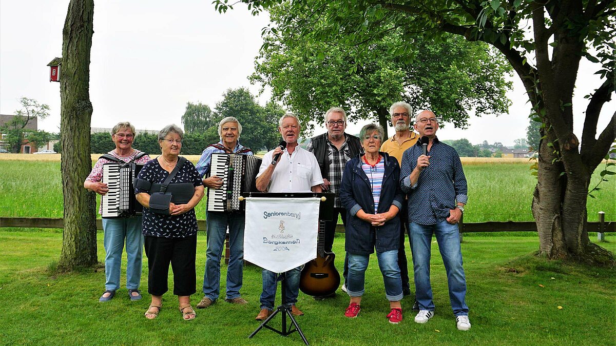 Mitglieder der Bergkamener Seniorenband