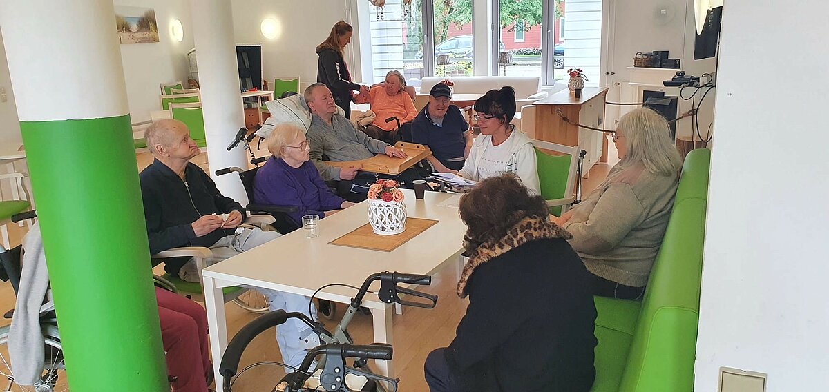 Gedächtnistraining in kleiner Runde