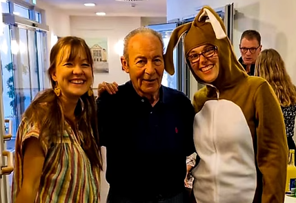 Besuch vom Osterhasen