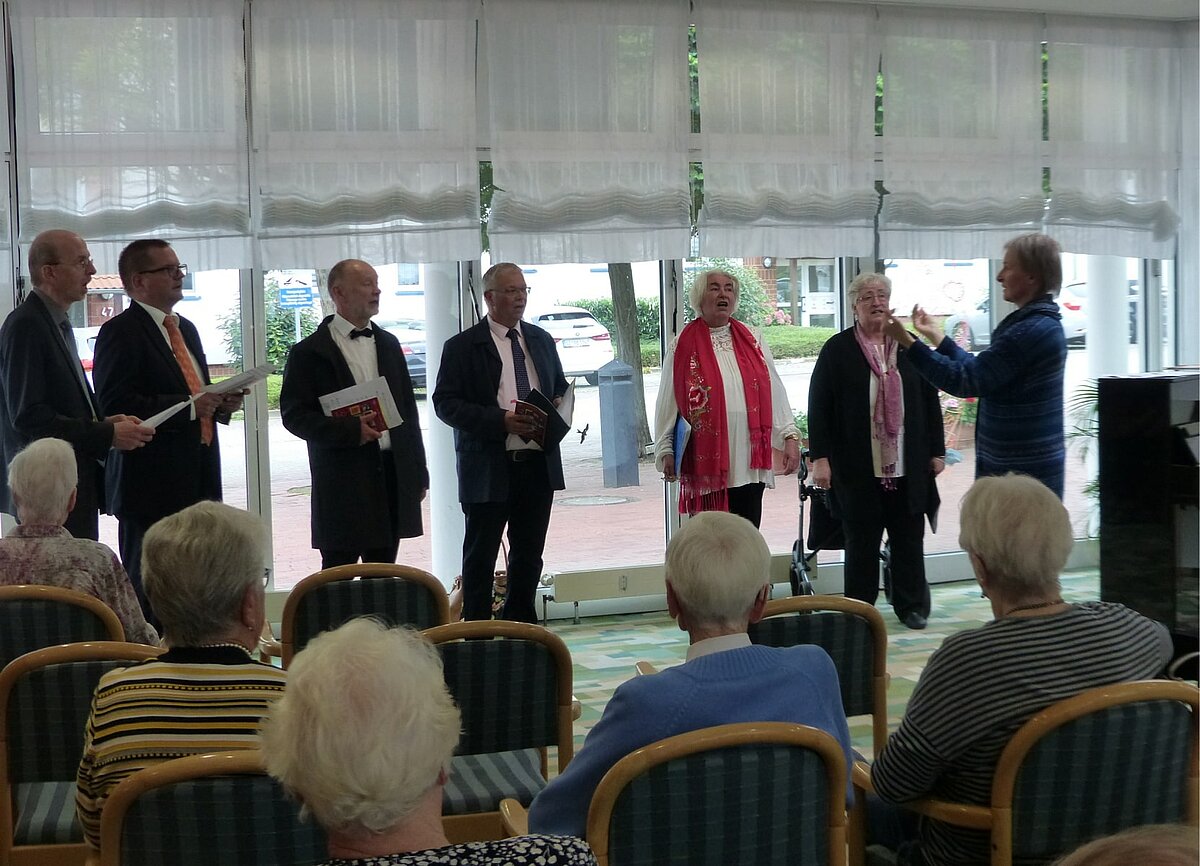 Chor der Gemeinde Thiede in der Residenz "Am Lindenberg"