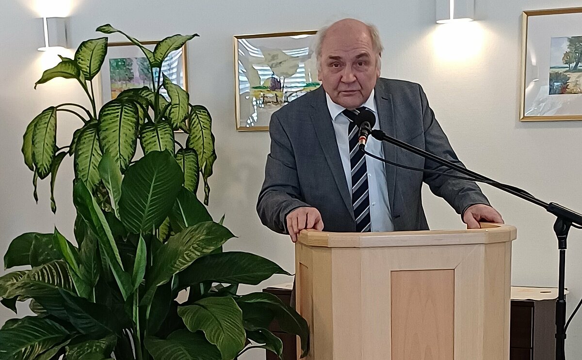 Bezirksbürgermeister begrüßt das neue Jahr mit den Bewohnern