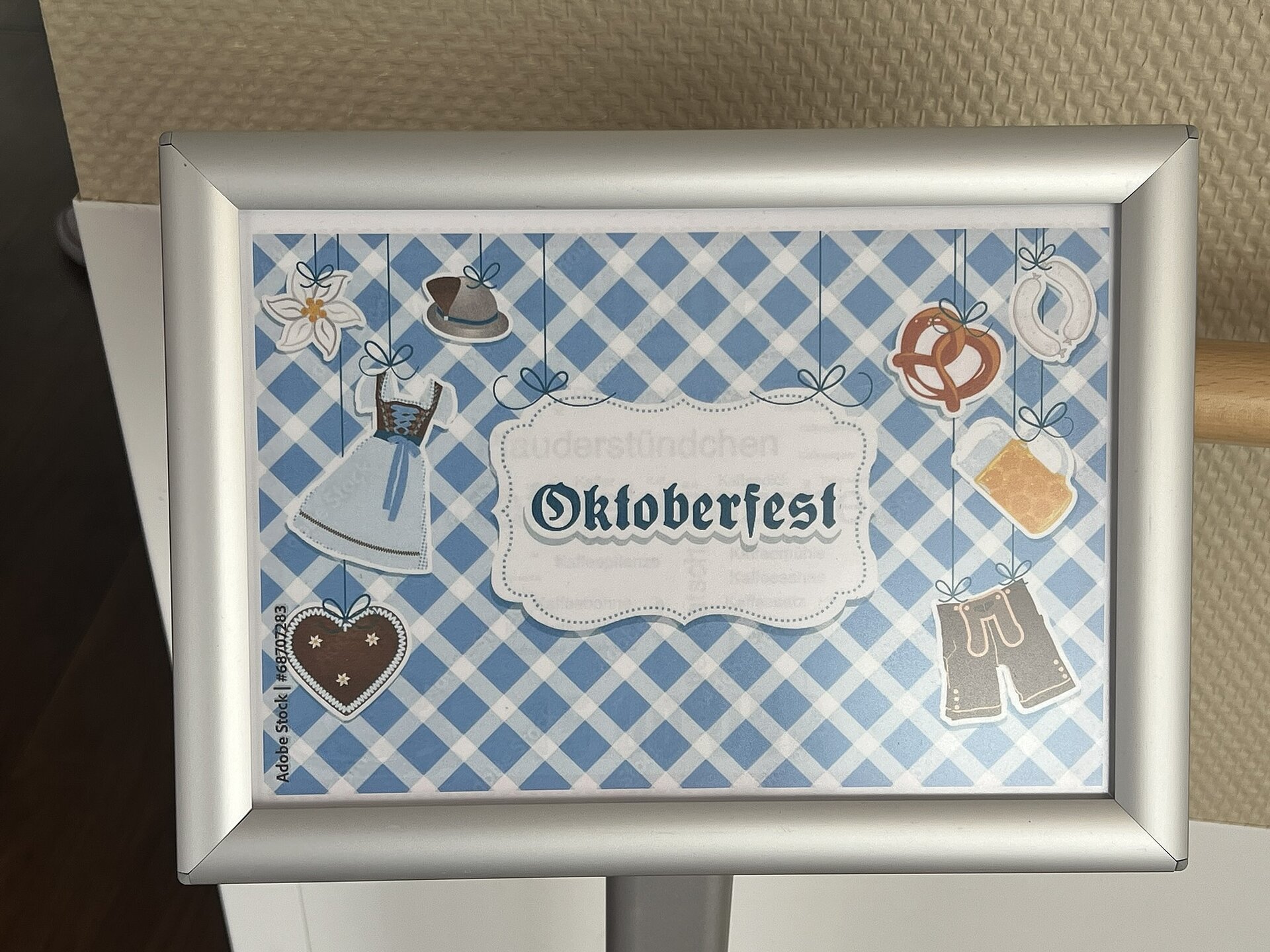 Oktoberfest Schild