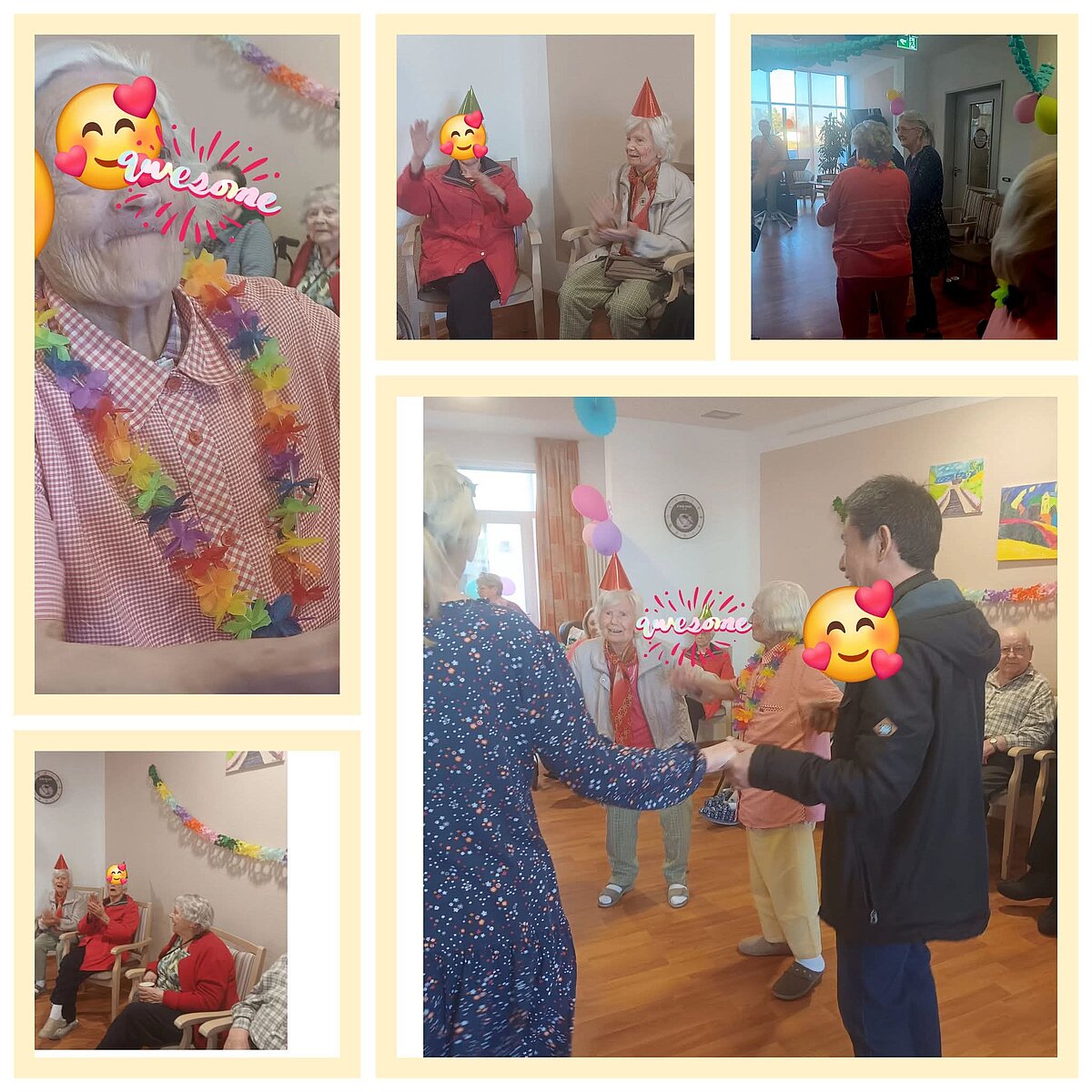 Karnevalsparty - es wurde viel getanzt