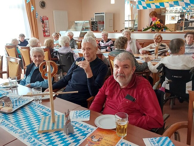 Bewohner beim Oktoberfest