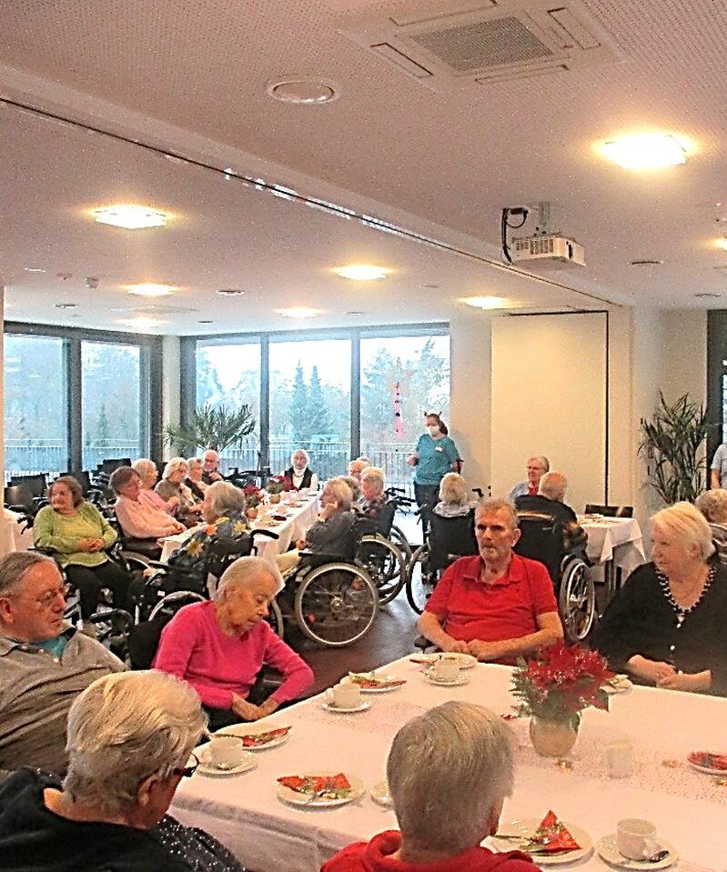 Weihnachtsfeier im Seniorenheim "Philosophenweg" in Wetzlar