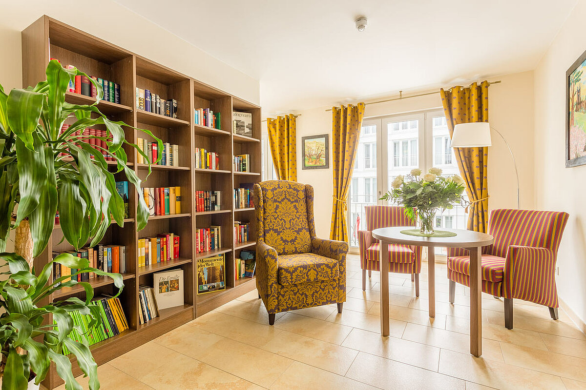 Bibliothek in der Senioren-Residenz "Philosophenweg" in Wetzlar