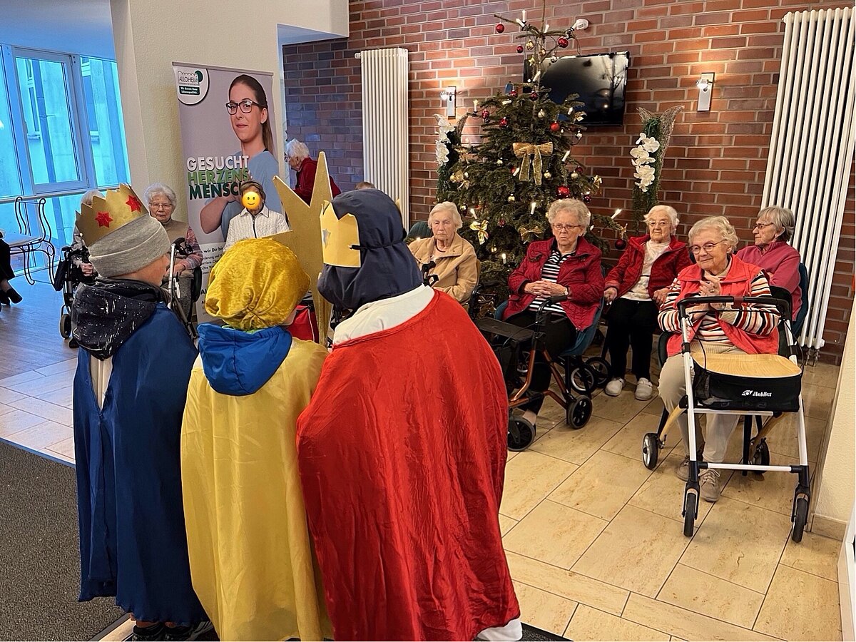 die Sternsinger segneten das Haus