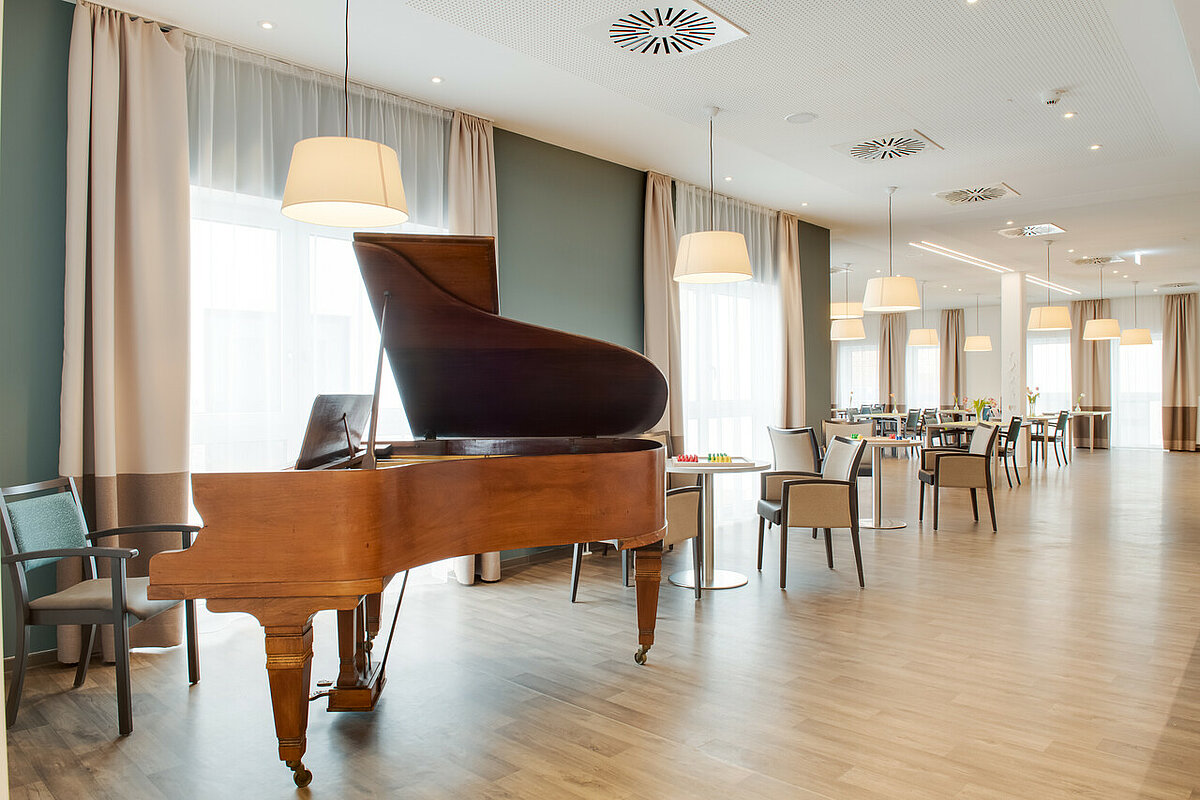 Klavierflügel im Pflegeheim in Rendsburg