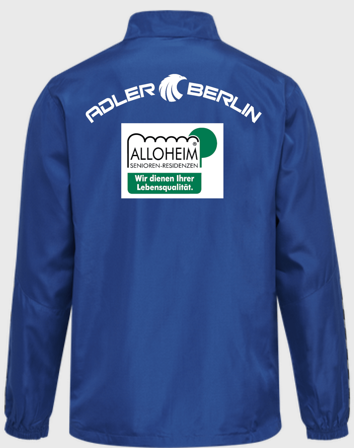 Trikot Adler Berlin mit Logo Alloheim Senioren-Residenzen