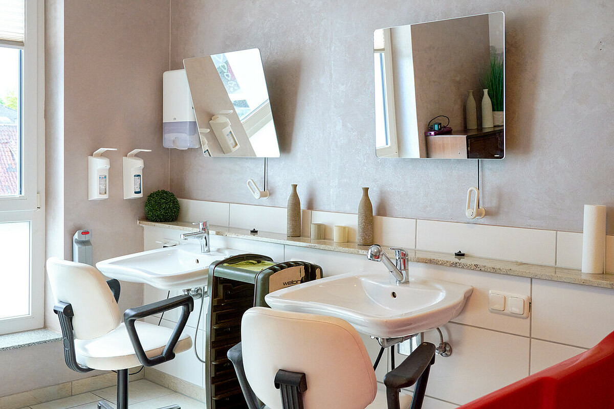 Friseursalon im Pflegeheim in Minden