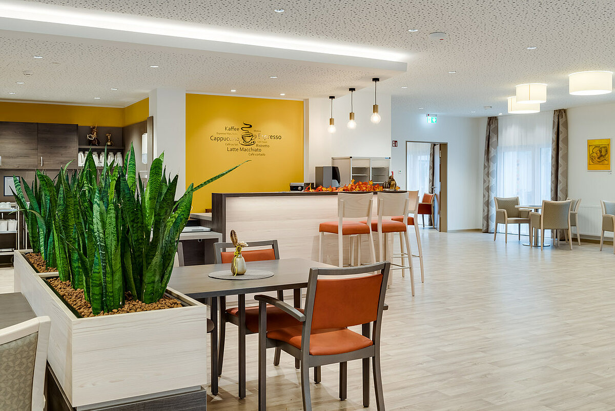 Cafeteria in der Alloheim Senioren-Residenz "An der großen Laache"