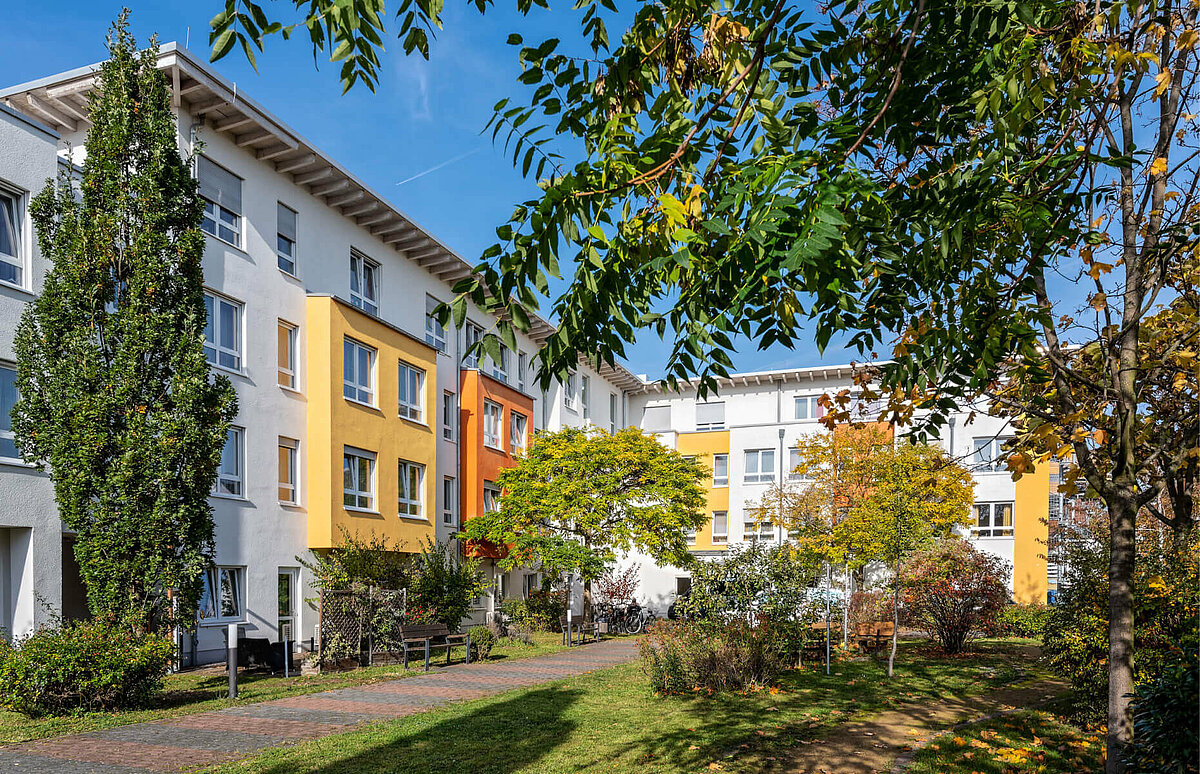 Alloheim Senioren-Residenz "Am Friedensplatz" in Rüsselsheim von außen