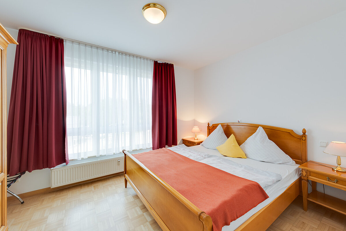 Schlafzimmer im Betreuten Wohnen