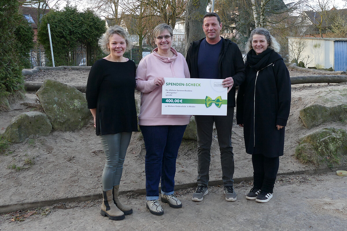 Eis-Party-Erlös für die Wichernschule in Minden!