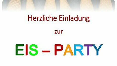 Eis-Party im Haus am Oelber Bach