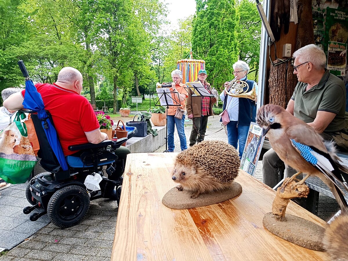 Waldschule, Jagdhornbläser