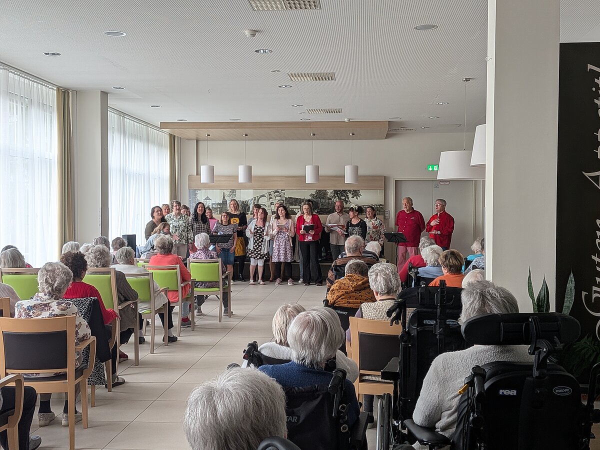 Auftritt des Gospelchors der Musikschule Rodewisch