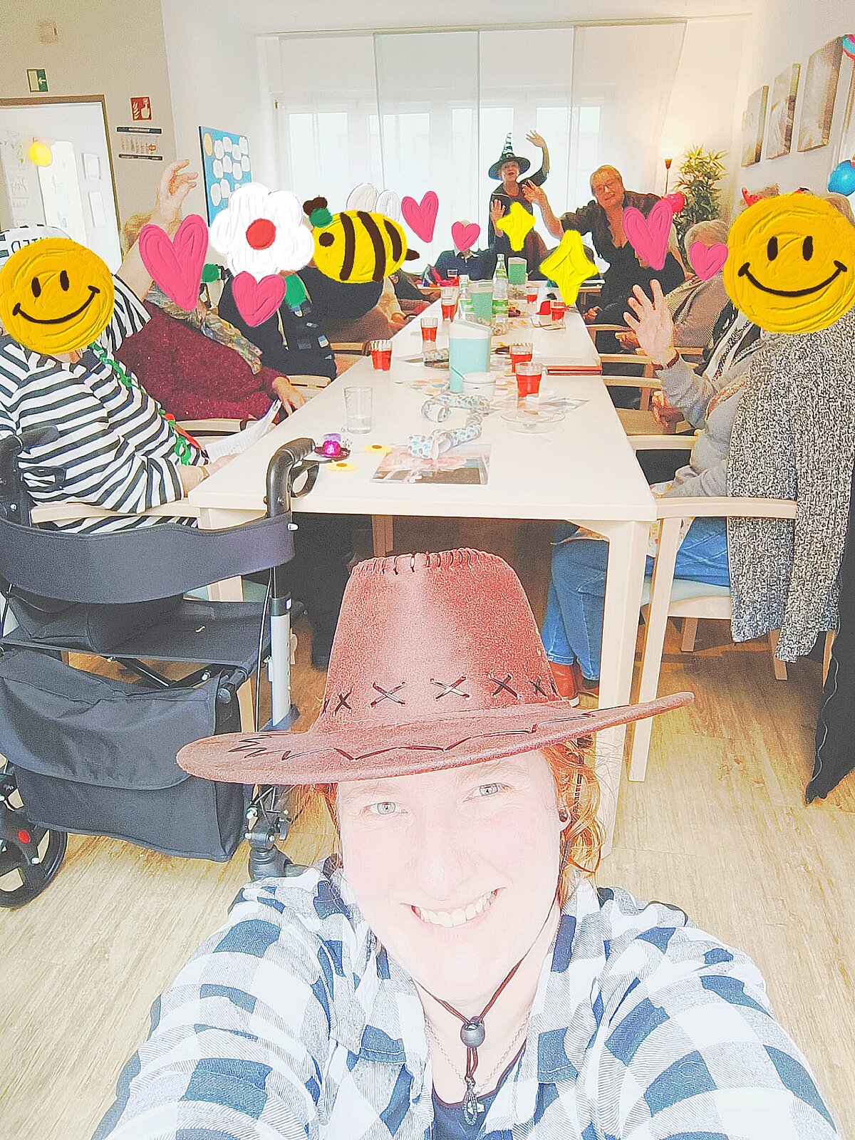 Gruppenbild in der Tagespflege Holzwickede