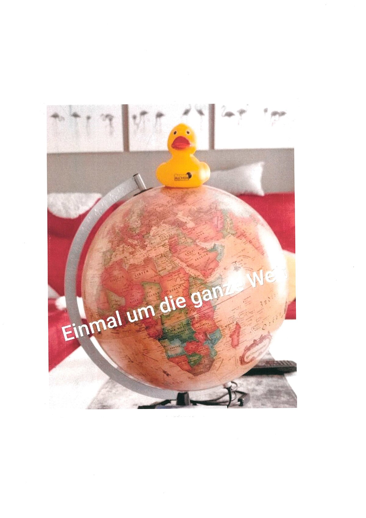 Ente und Globus A3. Nur vom Standort Zwenkau zu verwenden!