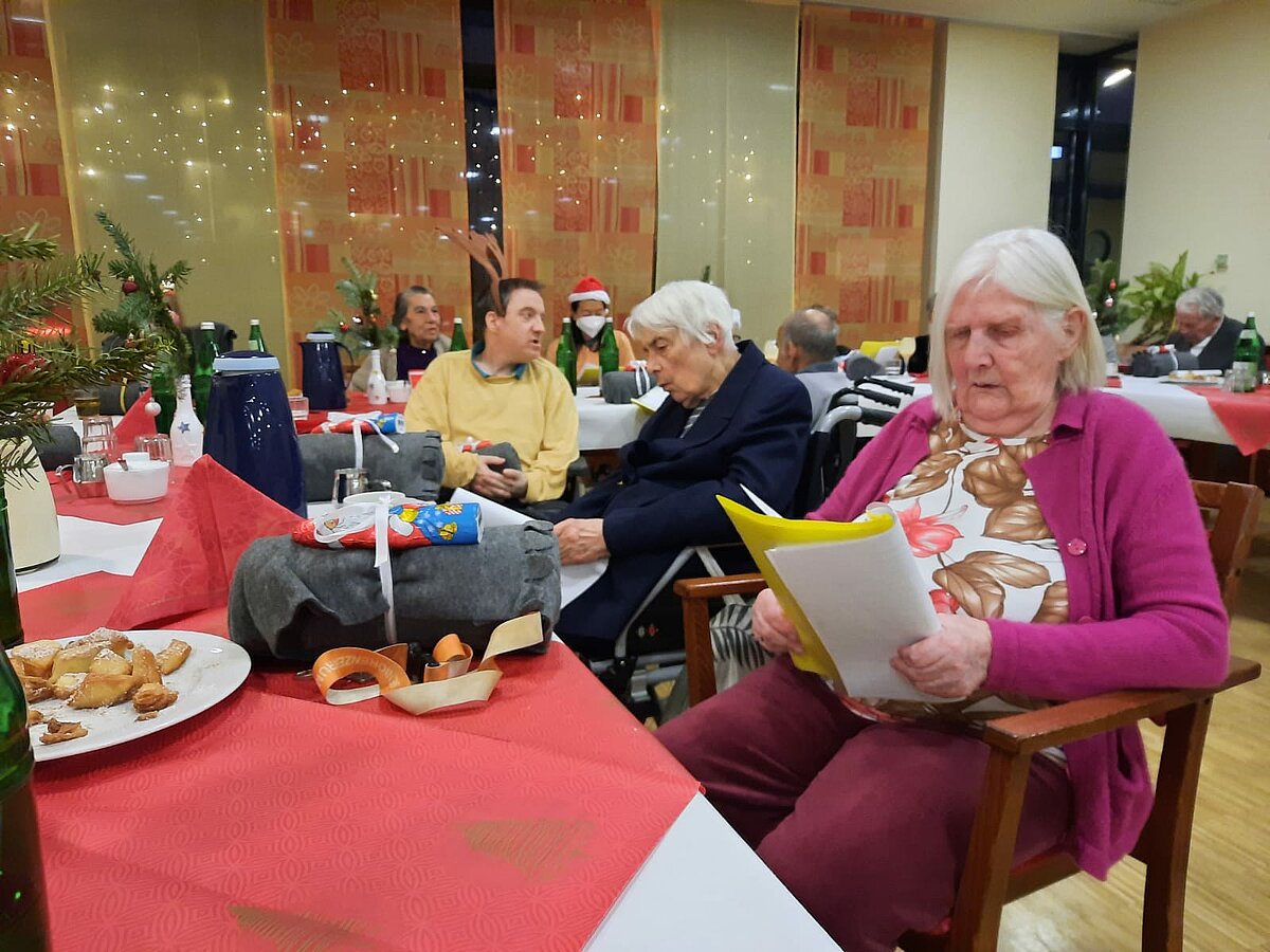 Weihnachtssingen im Seniorenzentrum "Kapernaum"