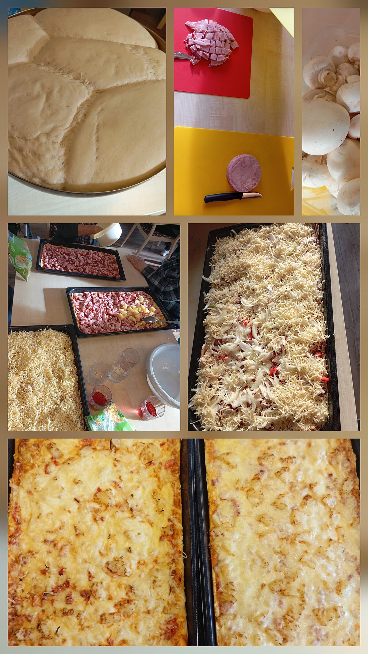 Pizzabacken im November