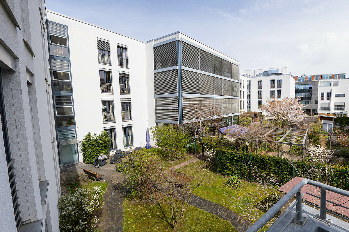 Gartenanlage des Pflegeheims "Haus im Brühl" in Dortmund