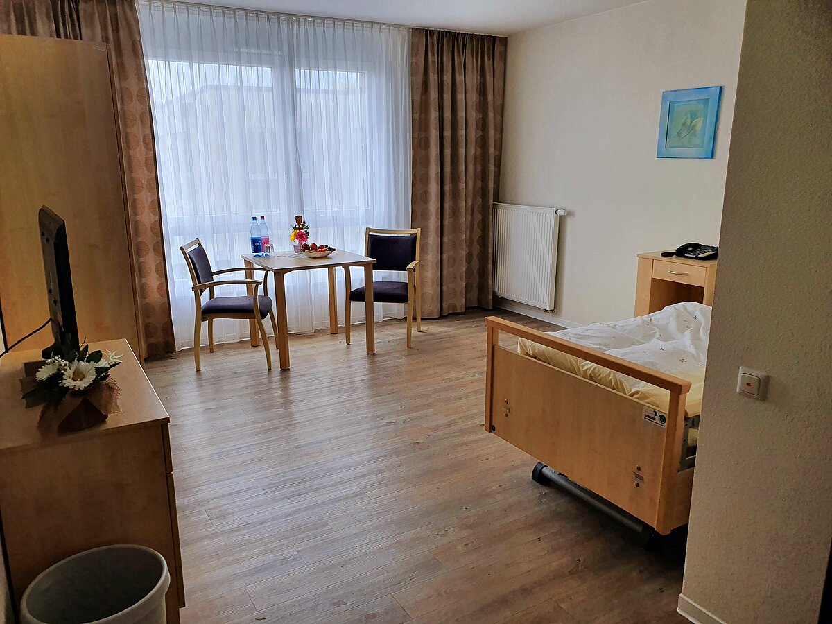 Bewohnerzimmer im Seniorenheim Bad Vilbel