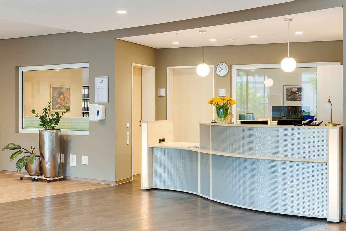 Rezeption der Alloheim Senioren-Residenz "Stiftstraße"