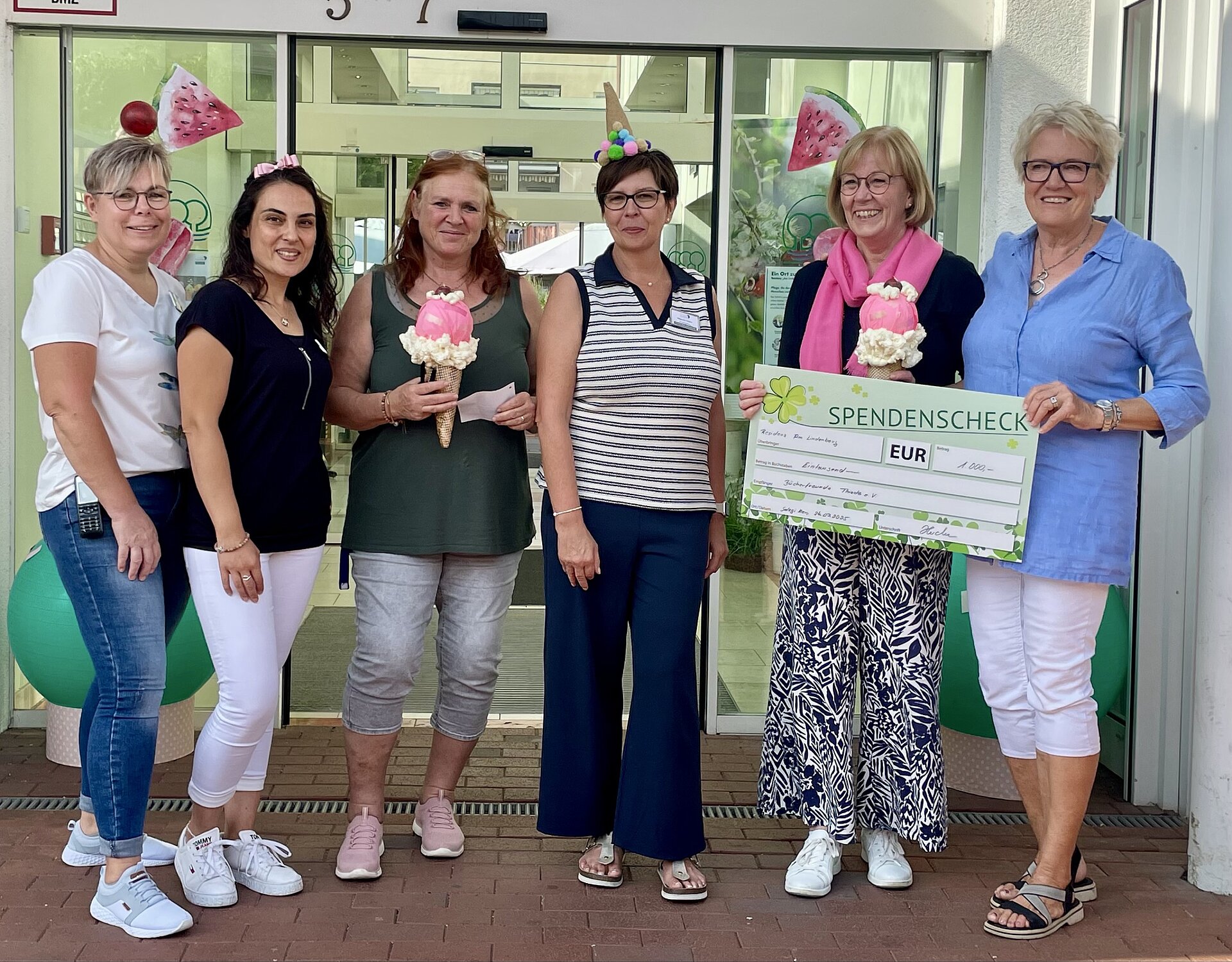 Stolze 1.000€ kamen als Spende zusammen!