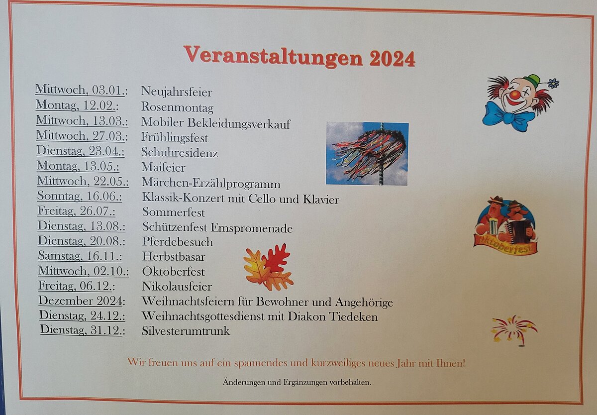 Veranstaltungskalender 2024_Warendorf 