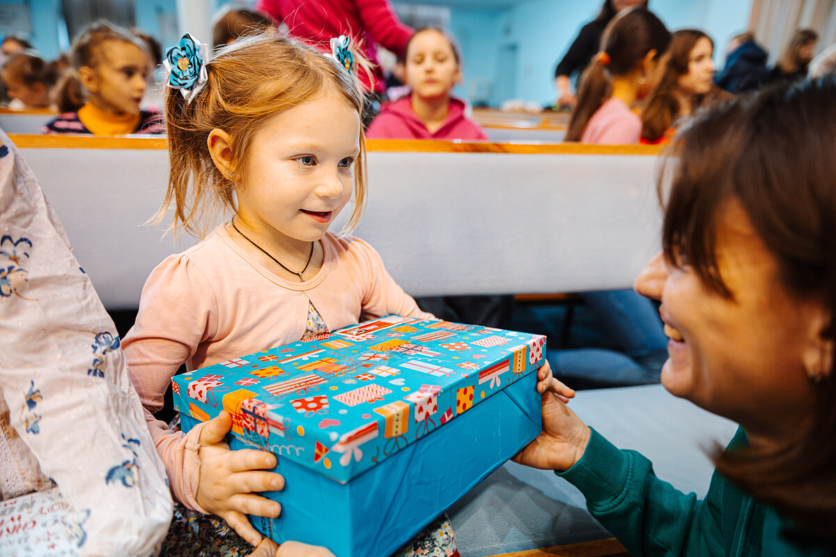 Samaritan's Purse e. V, Weihnachten im Schuhkarton, Geschenkaktion