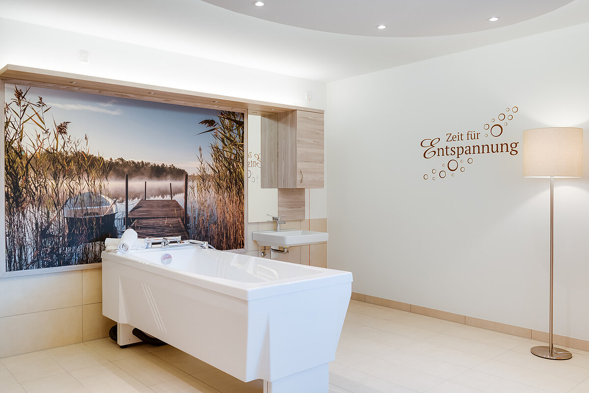 Wellness Badewanne im Alloheim Seniorenheim in Ibbenbüren