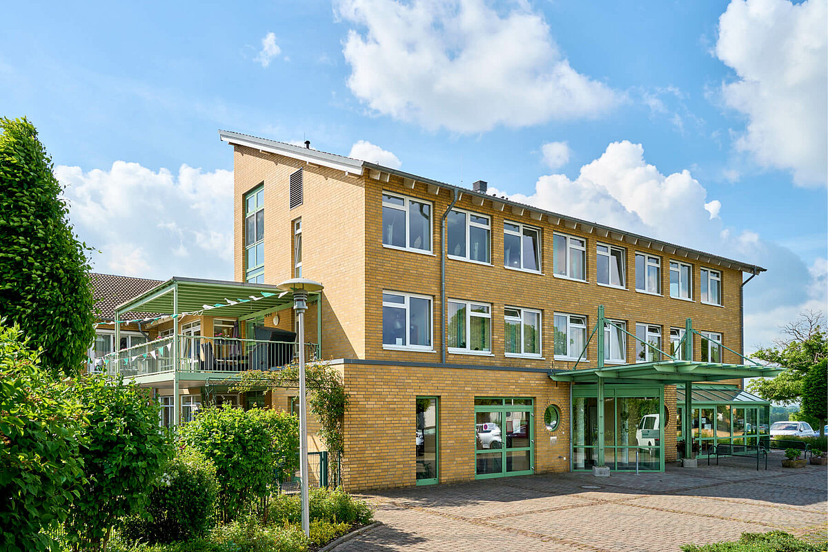 Außenansicht des Pflegeheims "Bockum" in Hamm