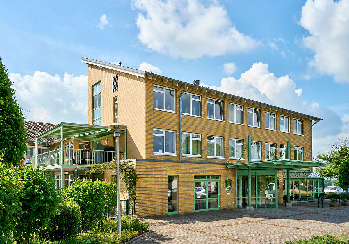 Außenansicht des Pflegeheims "Bockum" in Hamm