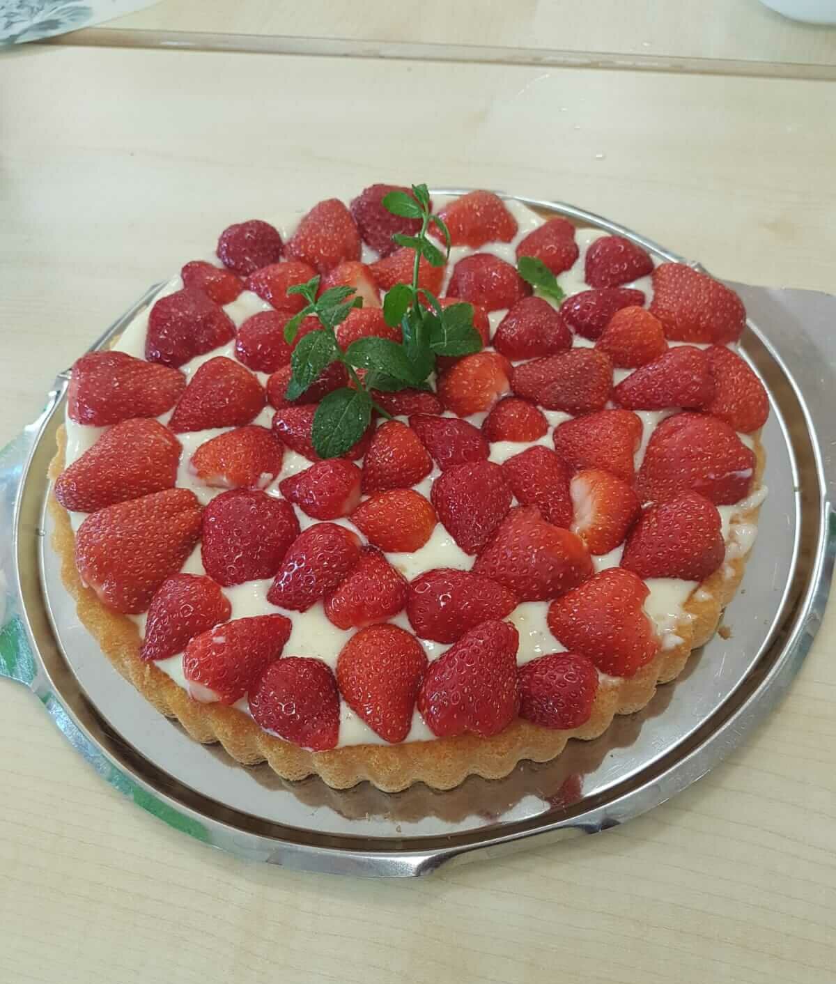 Erdbeertorte