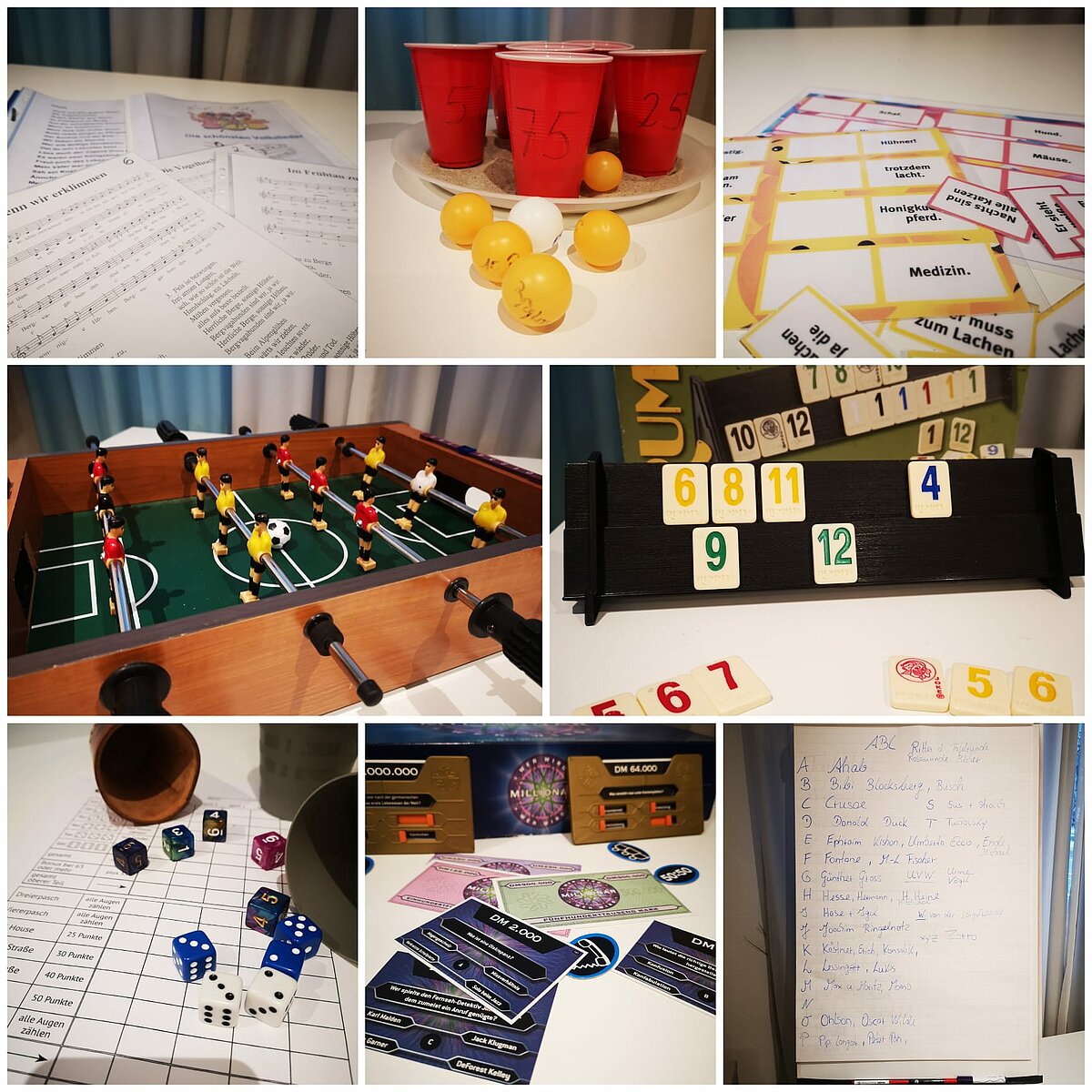 Spiele in der Tagespflege Holzwickede