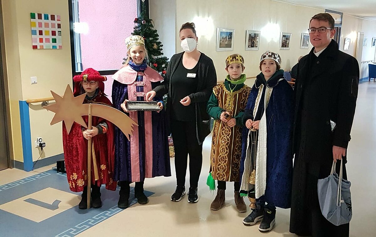 Besuch der Sternsinger