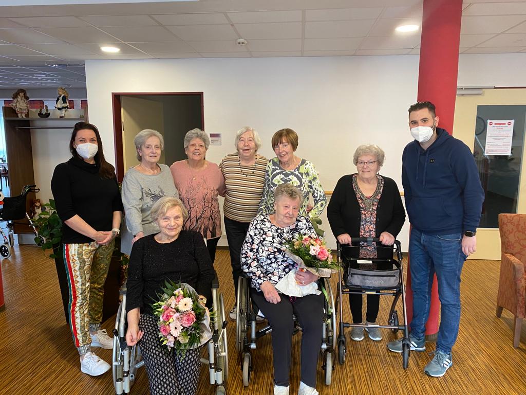 Mitglieder des Heimbeirats im Seniorenhaus "Kurler Busch" in Dortmund