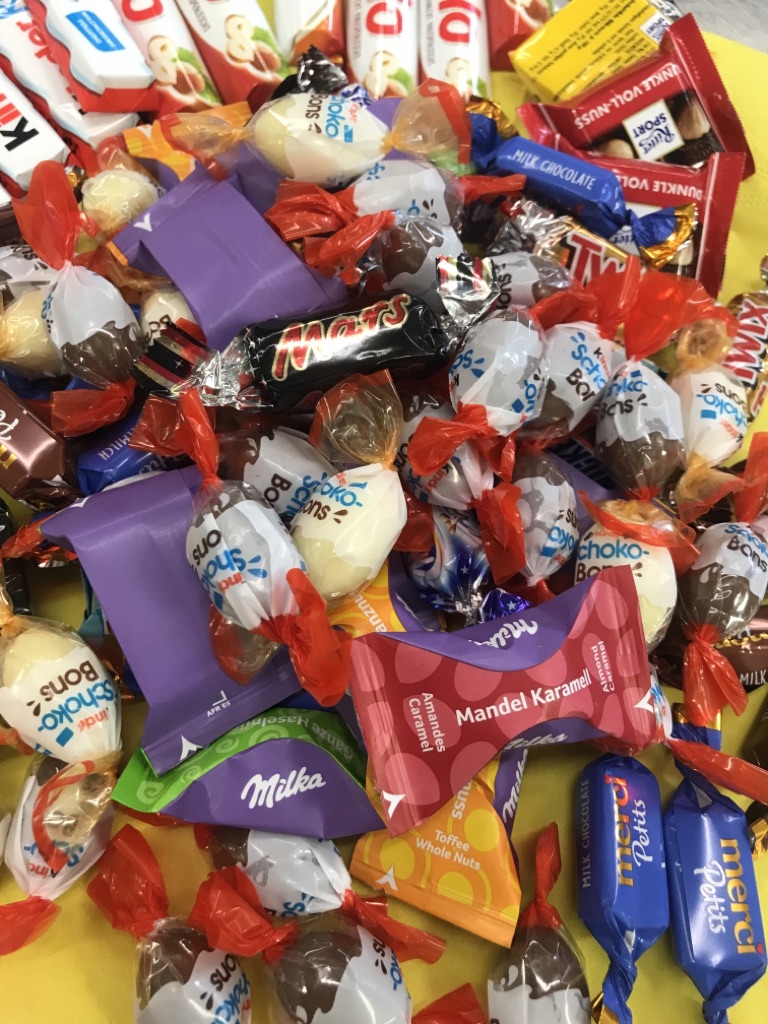Süßigkeiten zum Tag der Pflege im Pflegeheim Am Westfalentor in Dortmund